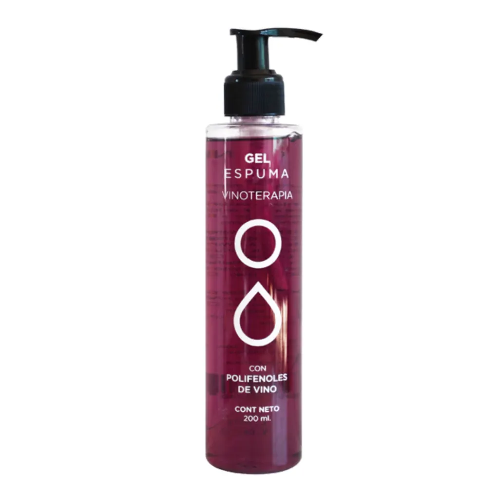 GEL ESPUMA VINO X 200 - FACIAL Y CORPORAL